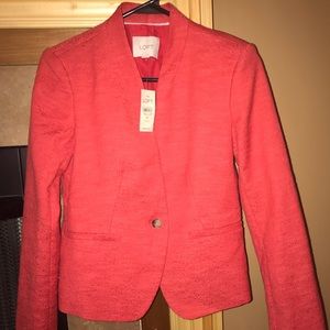 Petite LOFT Linen Blazer